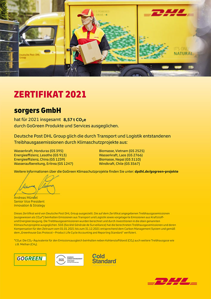 DHL go green