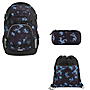 Coocazoo MATE Midnight Dust 3tlg Schulrucksack Set