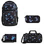 Coocazoo PORTER Midnight Dust 4tlg Schulrucksack Set