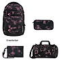 Coocazoo PORTER Pink Illusion 4tlg Schulrucksack Set