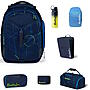 Satch Match Blue Tech 7 tlg Schulrucksack-Set.Schulrucksack-Set