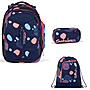 Satch Match Coral Reef 3tlg Schulrucksack-Set