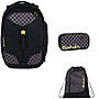 Satch Match Dark Skate 3tlg Schulrucksack-Set