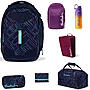 Satch Match Purple L 2024 7tlg Schulrucksack-Set