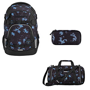 Coocazoo MATE Midnight Dust 3tlg Schulrucksack Set