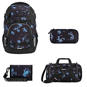 Coocazoo MATE Midnight Dust 4tlg Schulrucksack Set