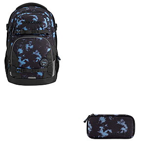 Coocazoo PORTER Midnight Dust 2tlg Schulrucksack Set