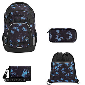 Coocazoo MATE Midnight Dust 4tlg Schulrucksack Set