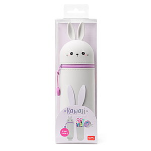 Legami 2in1 Silicone Bunny Pencil Case