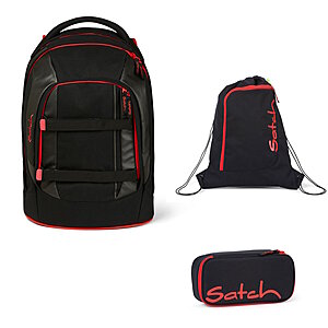 Satch Pack Fire Phantom Schulrucksack 3tlg.