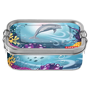 Step by Step Edelstahl Lunchbox Dolphin Pippa