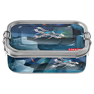 Step by Step Edelstahl Lunchbox Starship